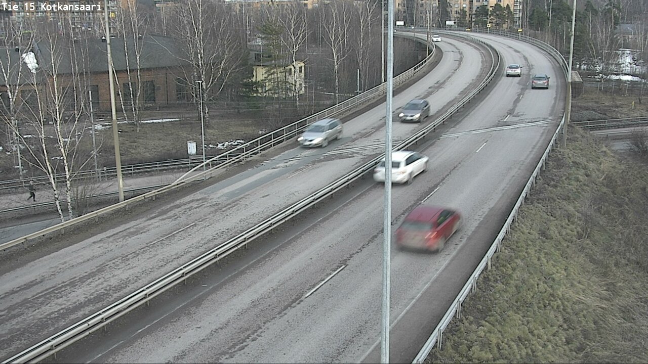 Weather Camera Image Road 15 Kotka, Kotkansaari, Kotka, Kymenlaakso