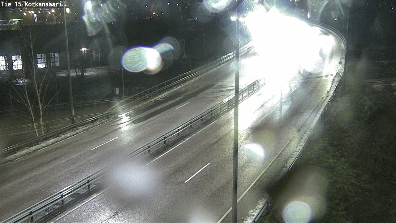 Weather Camera Image Väg 15 Kotka, Kotkansaari, Kotka, Kymenlaakso