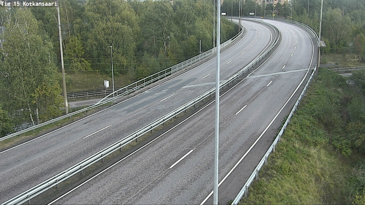 Weather Camera Image Road 15 Kotka, Kotkansaari, Kotka, Kymenlaakso