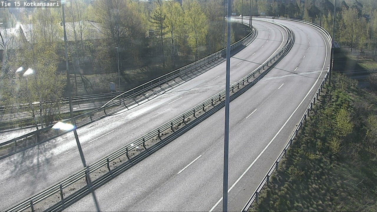 Weather Camera Image Road 15 Kotka, Kotkansaari, Kotka, Kymenlaakso