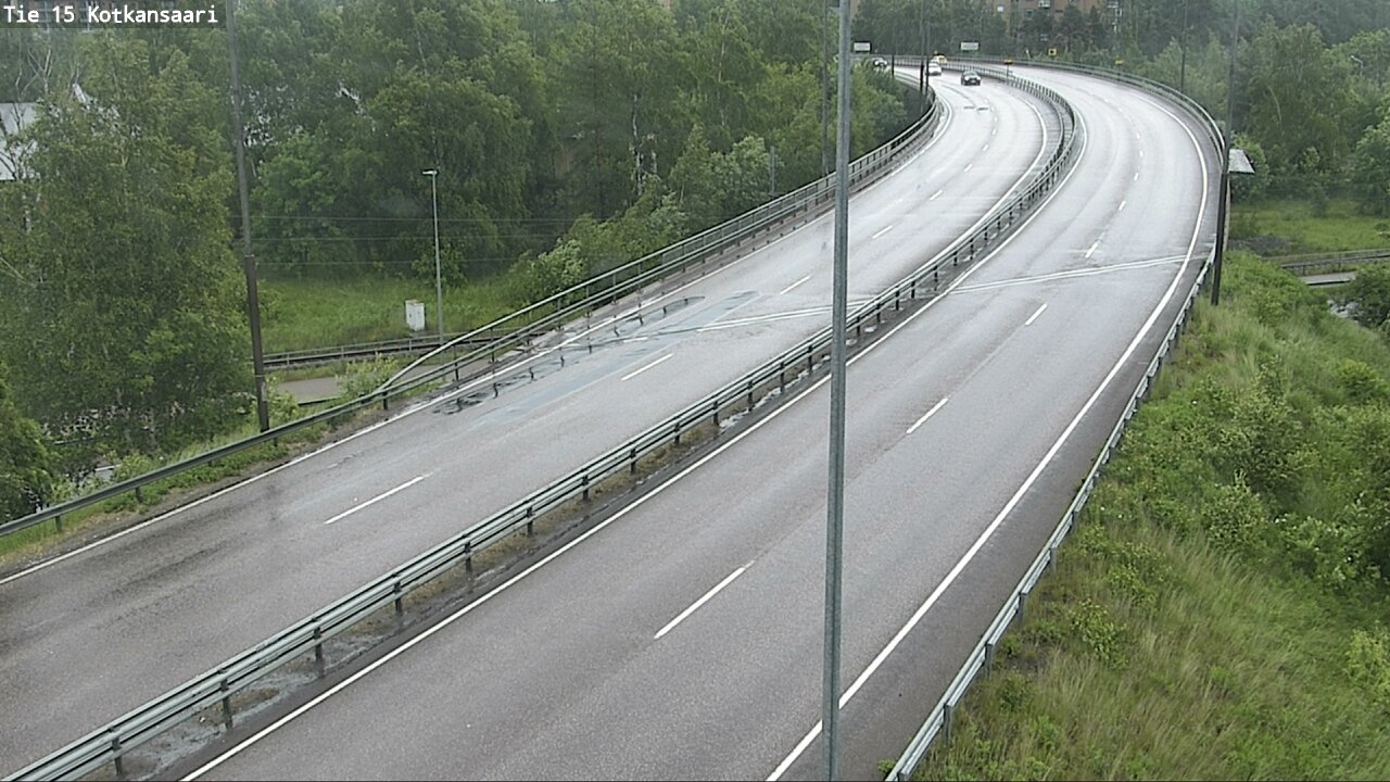 Weather Camera Image Road 15 Kotka, Kotkansaari, Kotka, Kymenlaakso