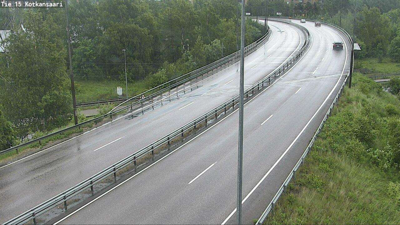 Weather Camera Image Road 15 Kotka, Kotkansaari, Kotka, Kymenlaakso