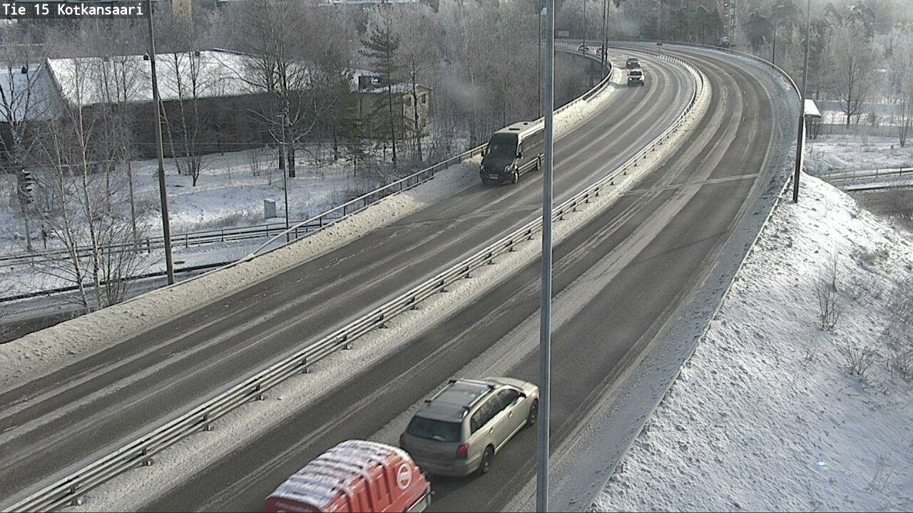 Weather Camera Image Road 15 Kotka, Kotkansaari, Kotka, Kymenlaakso