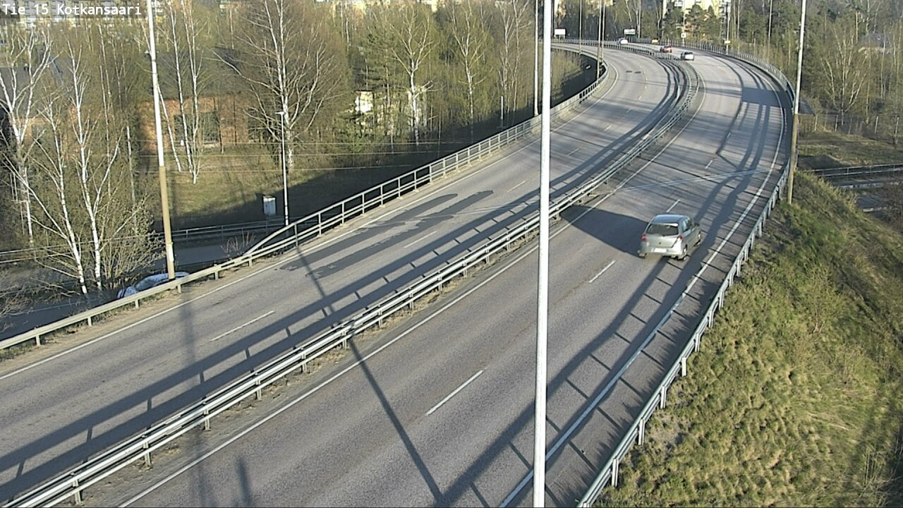Weather Camera Image Väg 15 Kotka, Kotkansaari, Kotka, Kymenlaakso