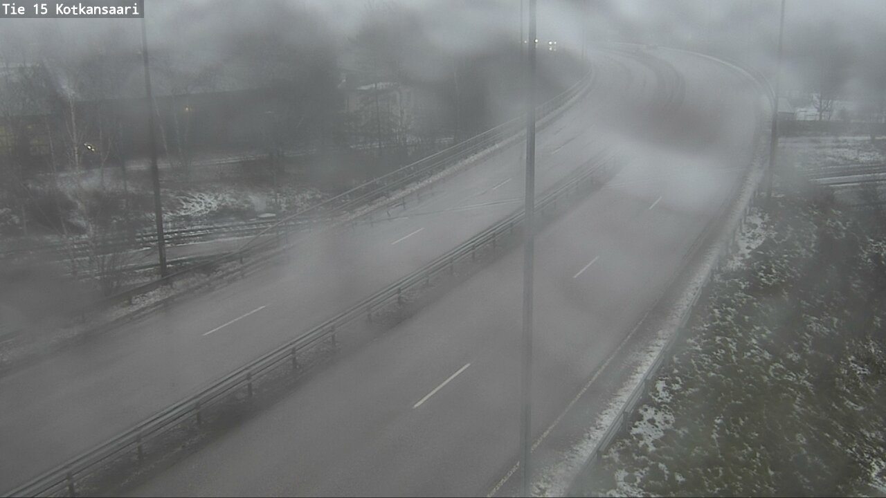 Weather Camera Image Väg 15 Kotka, Kotkansaari, Kotka, Kymenlaakso