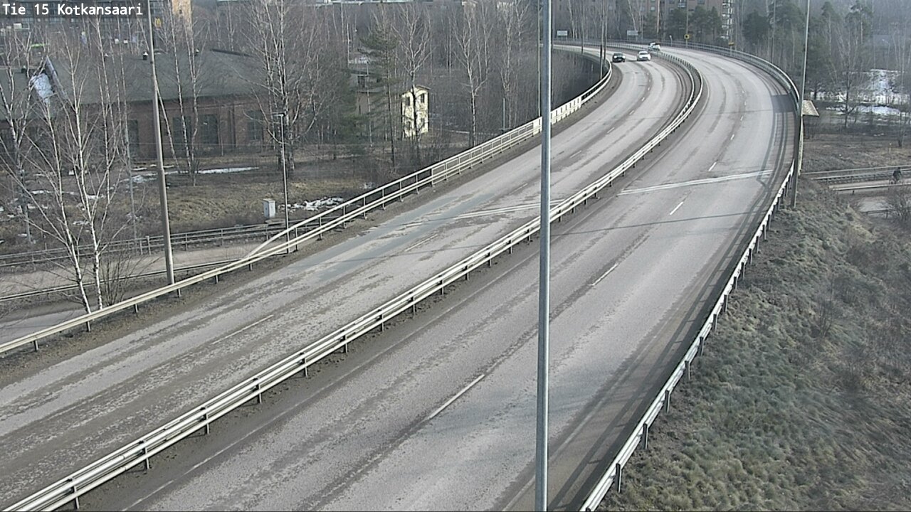 Weather Camera Image Väg 15 Kotka, Kotkansaari, Kotka, Kymenlaakso