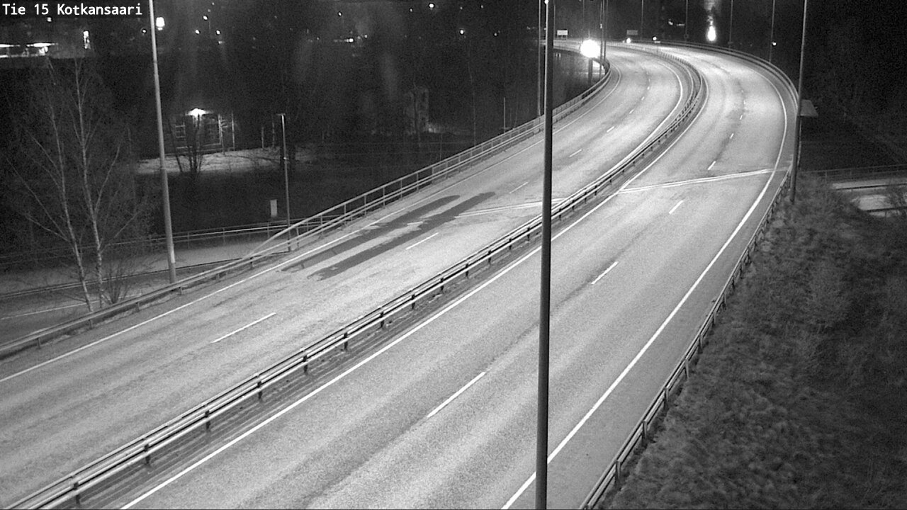Weather Camera Image Väg 15 Kotka, Kotkansaari, Kotka, Kymenlaakso