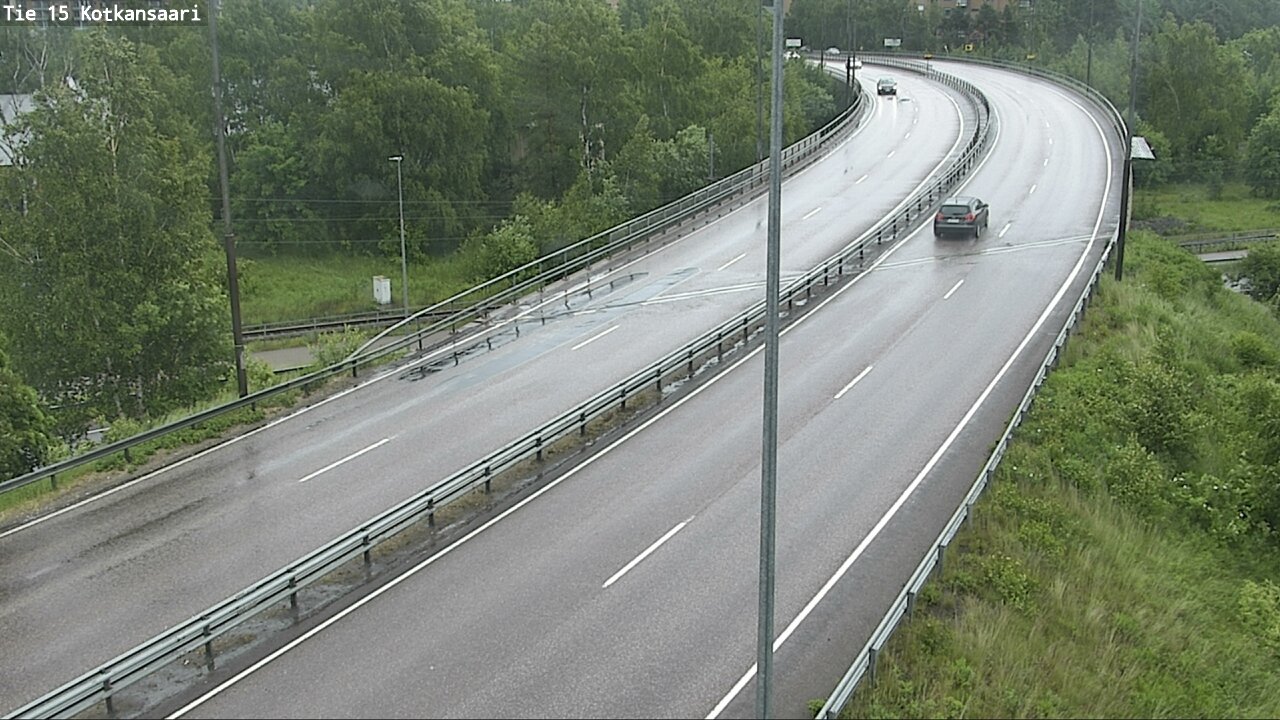 Weather Camera Image Road 15 Kotka, Kotkansaari, Kotka, Kymenlaakso