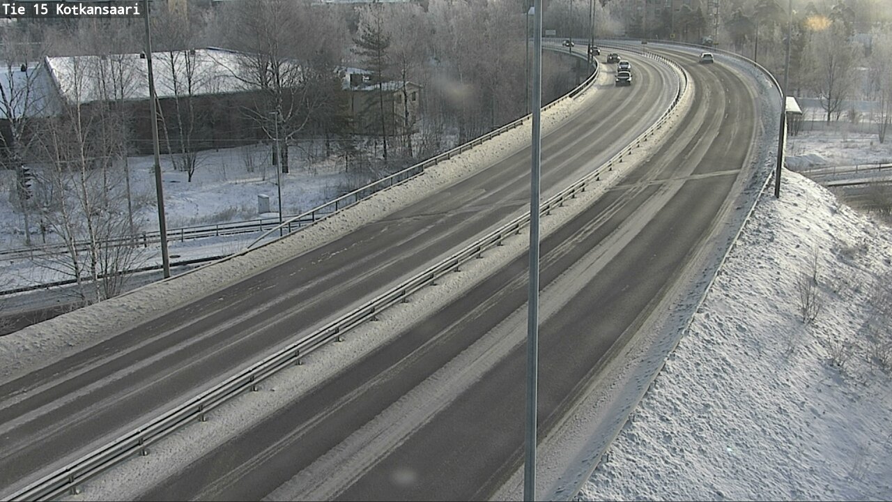 Weather Camera Image Road 15 Kotka, Kotkansaari, Kotka, Kymenlaakso