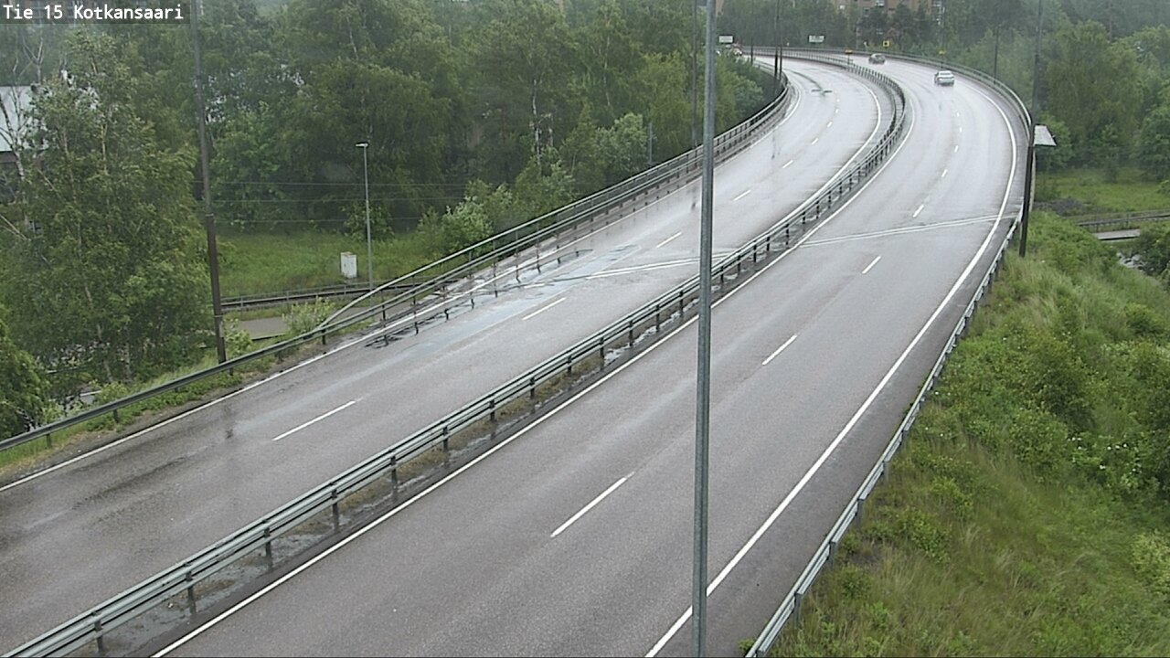 Weather Camera Image Road 15 Kotka, Kotkansaari, Kotka, Kymenlaakso