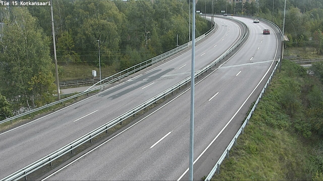 Weather Camera Image Road 15 Kotka, Kotkansaari, Kotka, Kymenlaakso