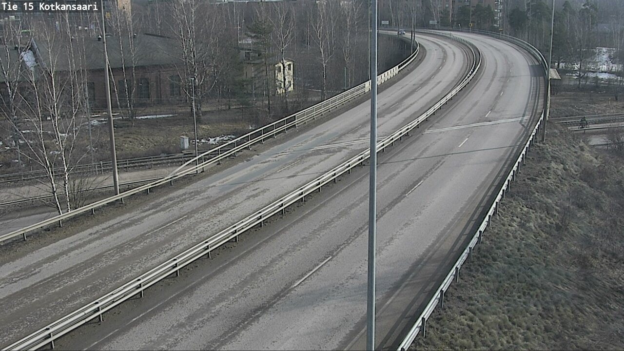 Weather Camera Image Väg 15 Kotka, Kotkansaari, Kotka, Kymenlaakso