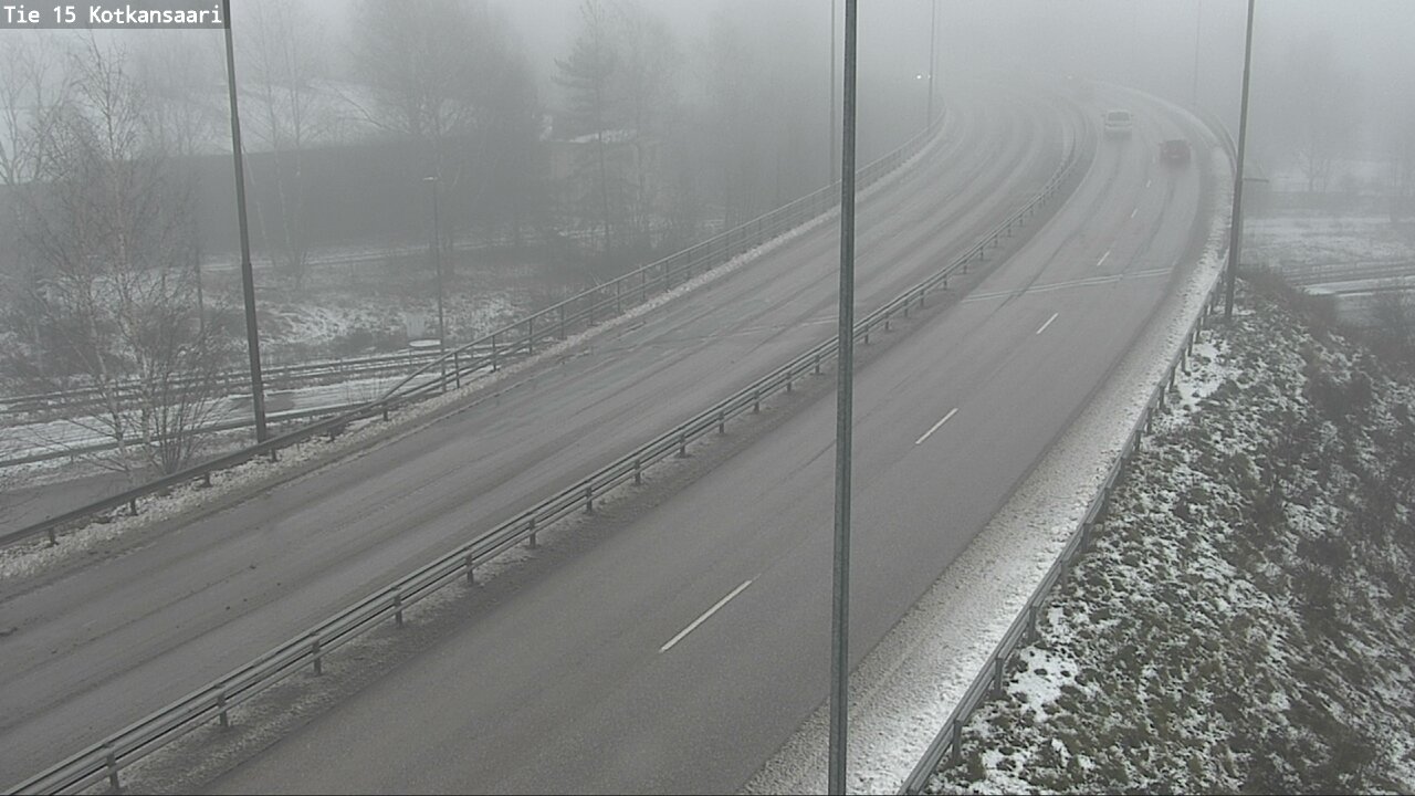 Weather Camera Image Väg 15 Kotka, Kotkansaari, Kotka, Kymenlaakso