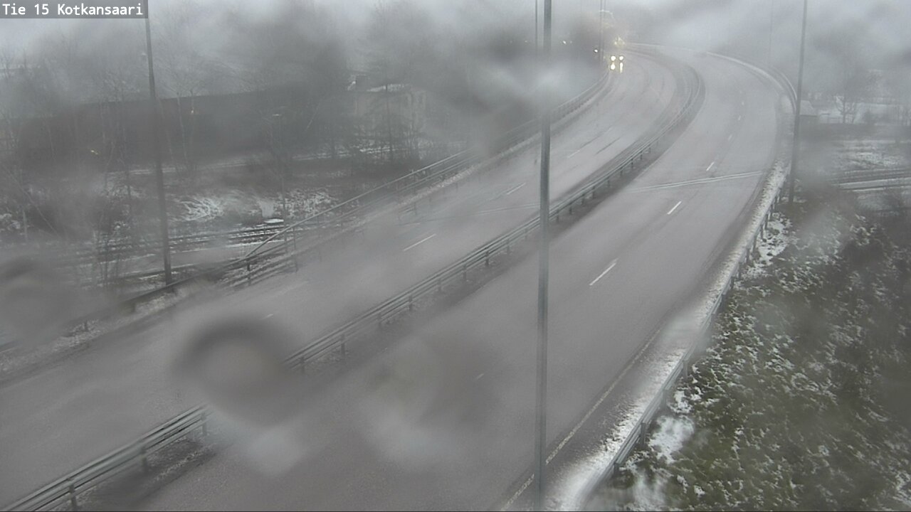 Weather Camera Image Väg 15 Kotka, Kotkansaari, Kotka, Kymenlaakso