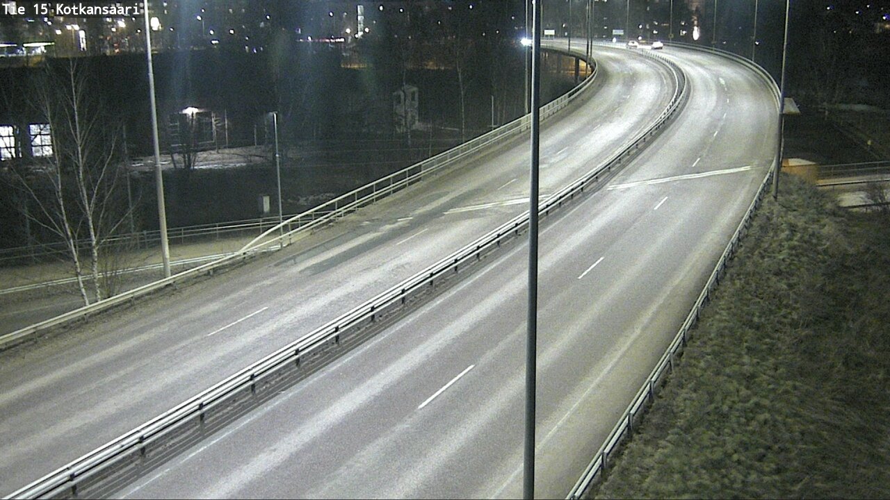 Weather Camera Image Road 15 Kotka, Kotkansaari, Kotka, Kymenlaakso
