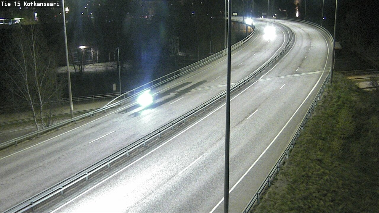 Weather Camera Image Väg 15 Kotka, Kotkansaari, Kotka, Kymenlaakso