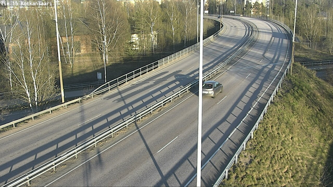 Weather Camera Image Väg 15 Kotka, Kotkansaari, Kotka, Kymenlaakso