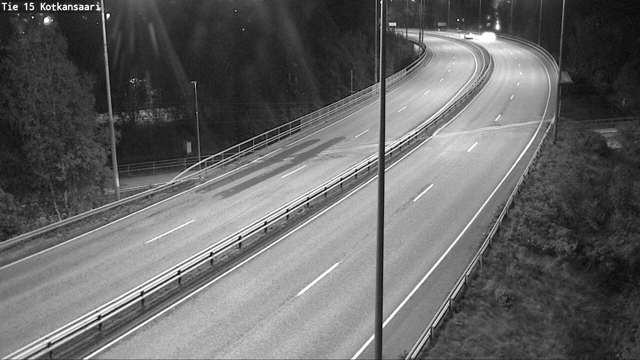 Weather Camera Image Road 15 Kotka, Kotkansaari, Kotka, Kymenlaakso