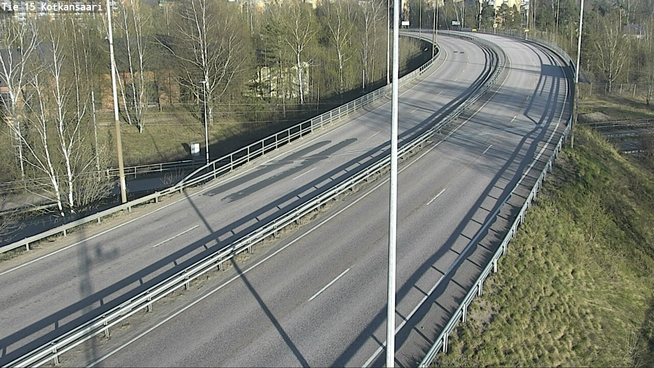 Weather Camera Image Väg 15 Kotka, Kotkansaari, Kotka, Kymenlaakso