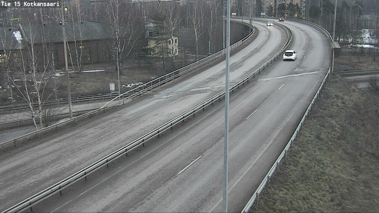 Weather Camera Image Road 15 Kotka, Kotkansaari, Kotka, Kymenlaakso