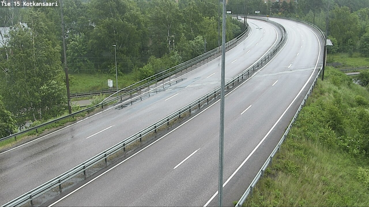 Weather Camera Image Road 15 Kotka, Kotkansaari, Kotka, Kymenlaakso