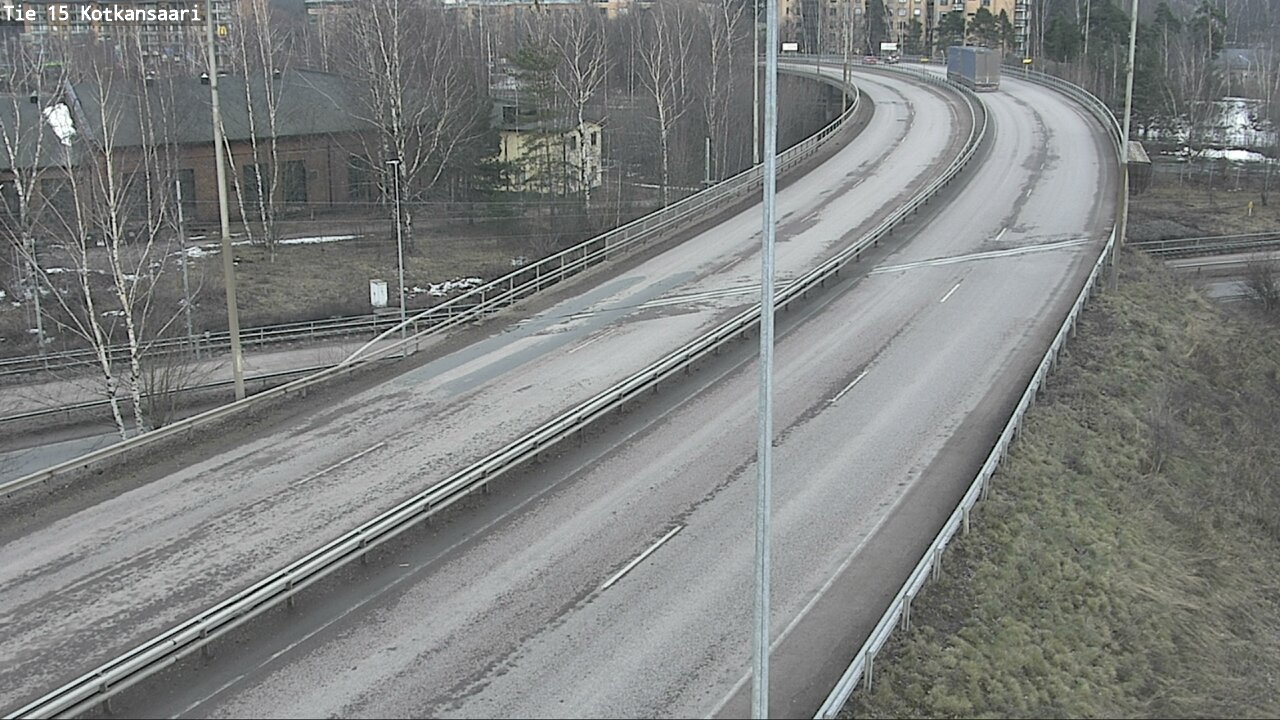 Weather Camera Image Road 15 Kotka, Kotkansaari, Kotka, Kymenlaakso