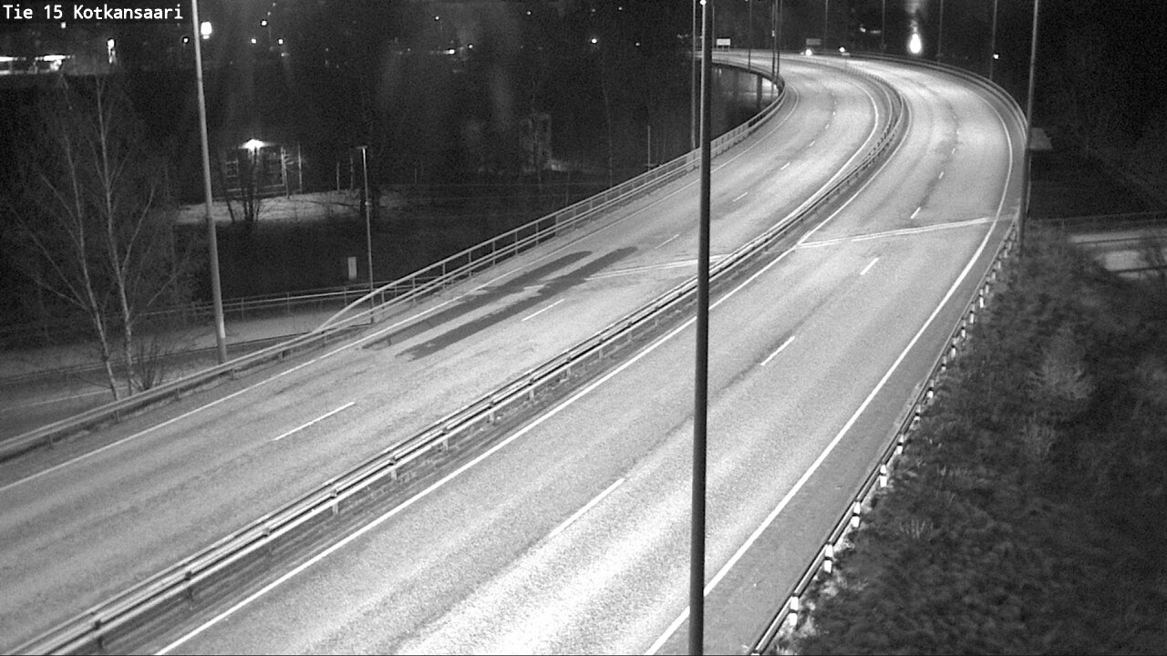 Weather Camera Image Väg 15 Kotka, Kotkansaari, Kotka, Kymenlaakso