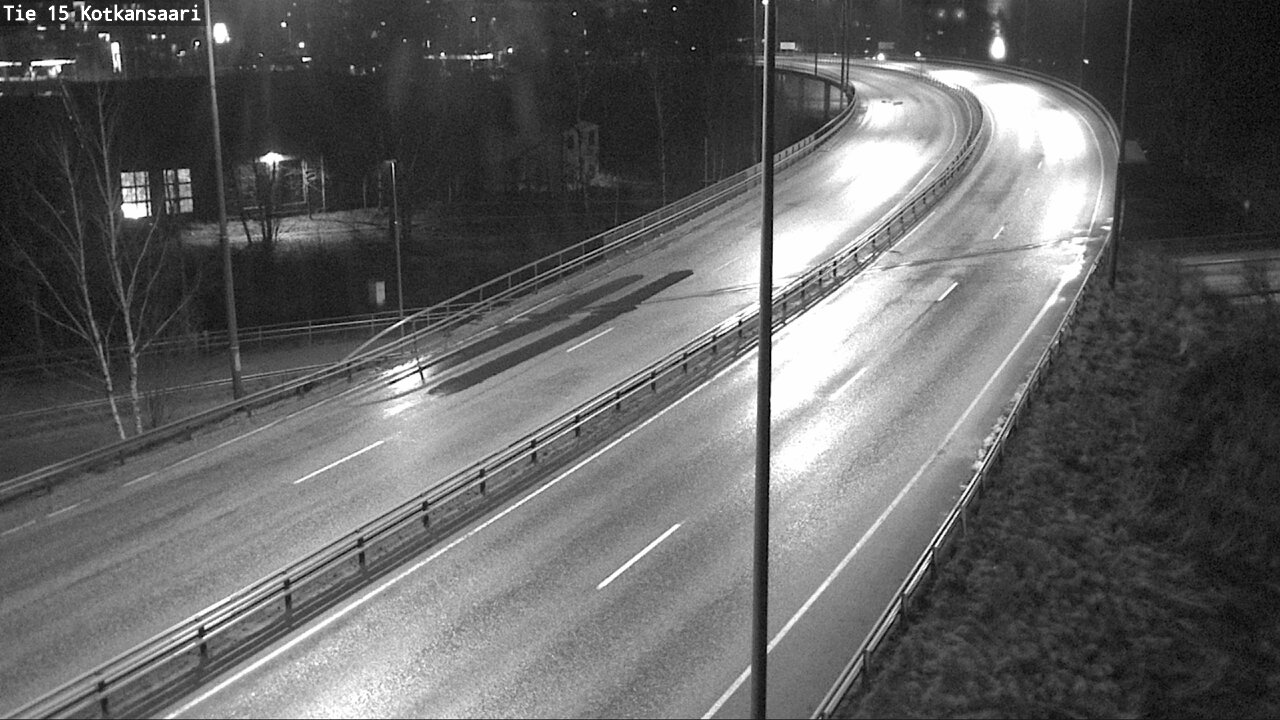 Weather Camera Image Road 15 Kotka, Kotkansaari, Kotka, Kymenlaakso