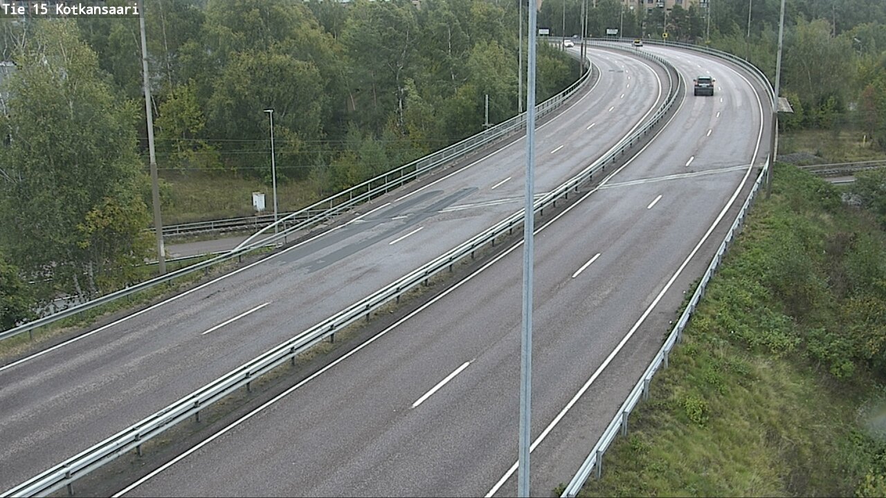 Weather Camera Image Road 15 Kotka, Kotkansaari, Kotka, Kymenlaakso