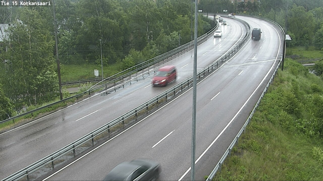 Weather Camera Image Road 15 Kotka, Kotkansaari, Kotka, Kymenlaakso