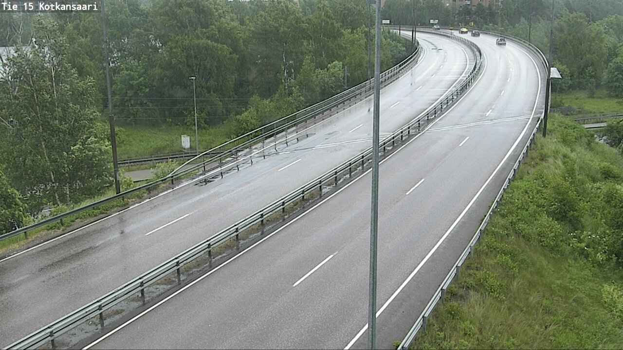 Weather Camera Image Road 15 Kotka, Kotkansaari, Kotka, Kymenlaakso