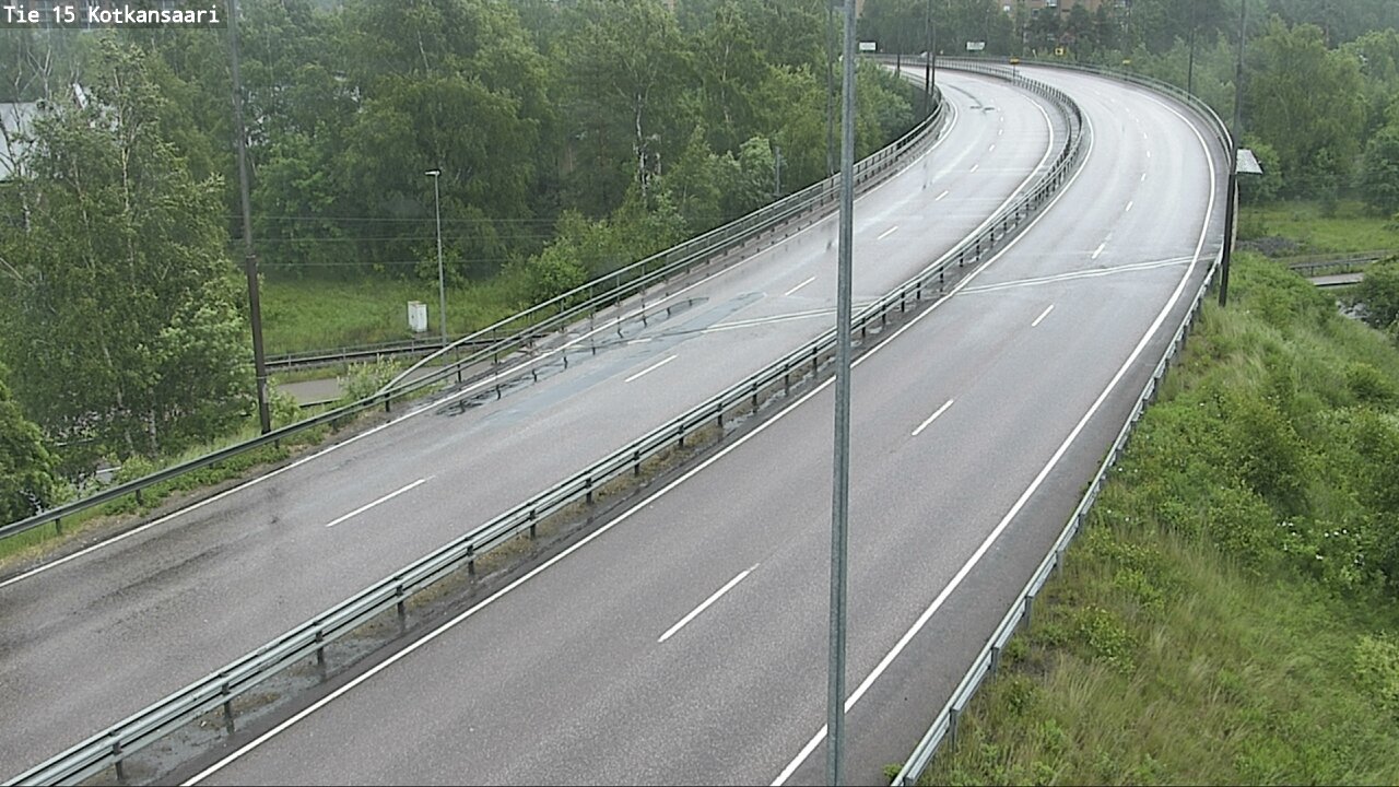 Weather Camera Image Road 15 Kotka, Kotkansaari, Kotka, Kymenlaakso