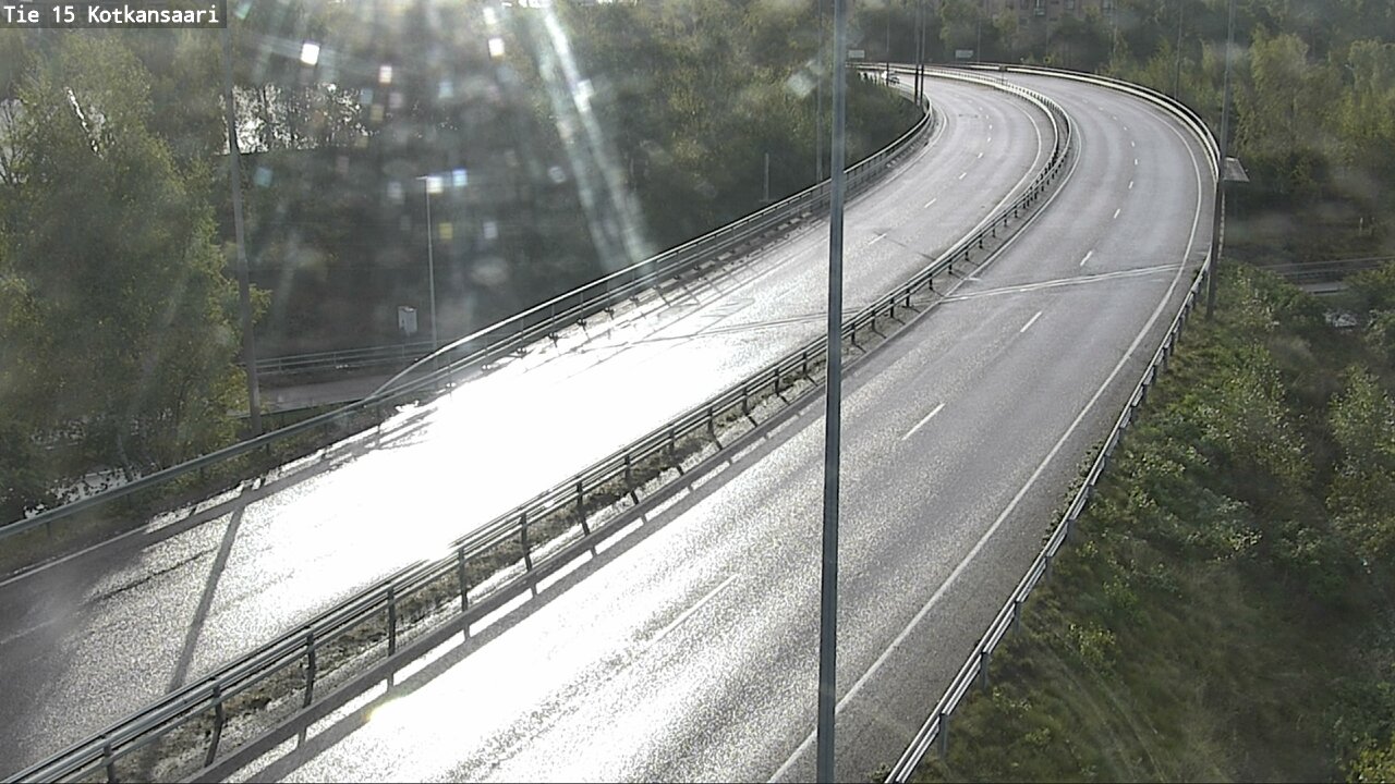 Weather Camera Image Road 15 Kotka, Kotkansaari, Kotka, Kymenlaakso