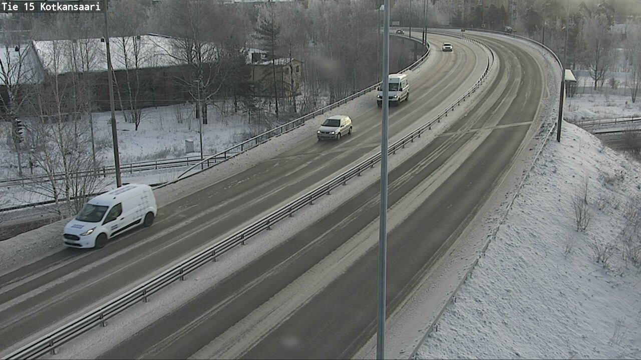 Weather Camera Image Road 15 Kotka, Kotkansaari, Kotka, Kymenlaakso