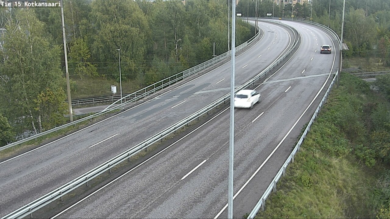 Weather Camera Image Road 15 Kotka, Kotkansaari, Kotka, Kymenlaakso