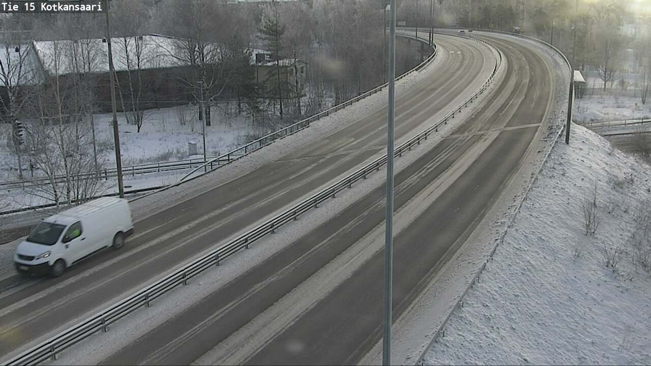 Weather Camera Image Road 15 Kotka, Kotkansaari, Kotka, Kymenlaakso