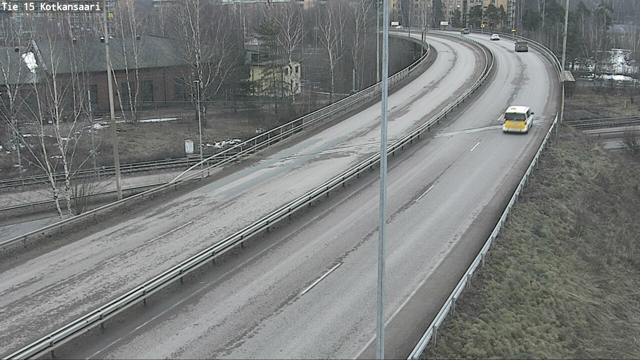 Weather Camera Image Road 15 Kotka, Kotkansaari, Kotka, Kymenlaakso