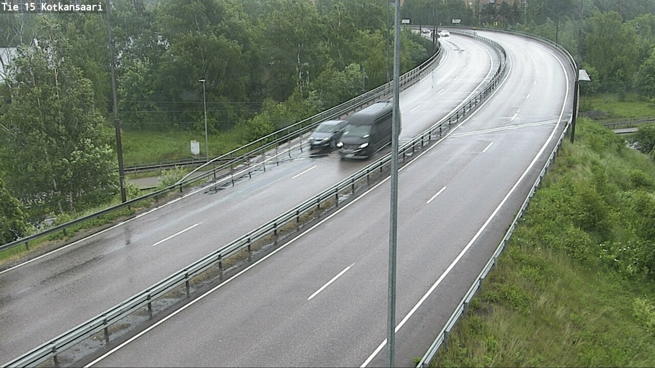 Weather Camera Image Road 15 Kotka, Kotkansaari, Kotka, Kymenlaakso