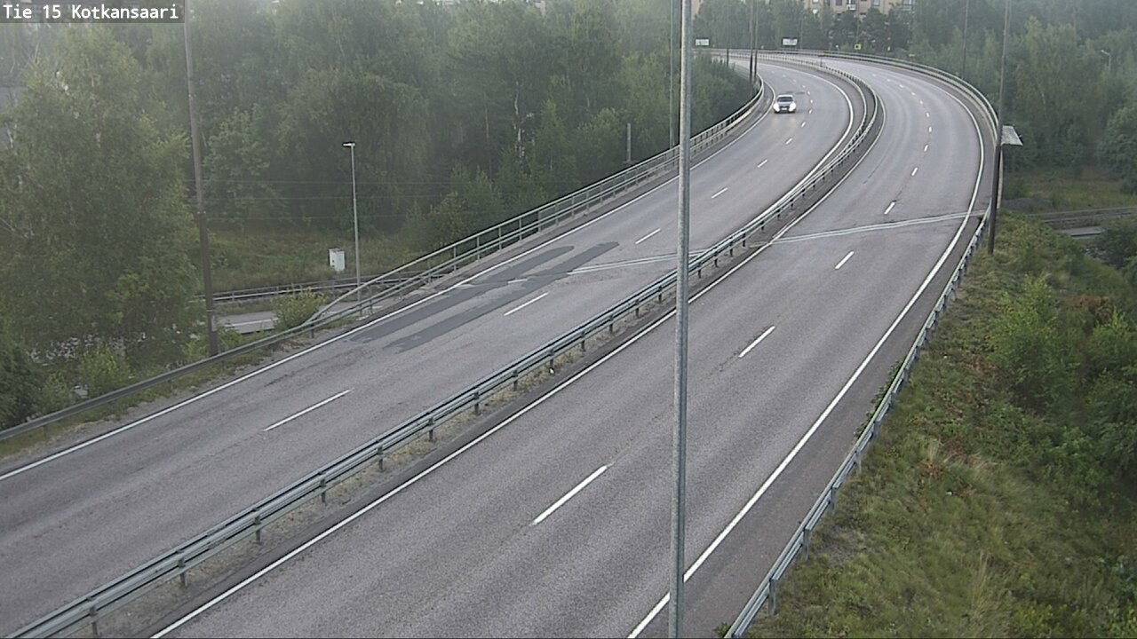 Weather Camera Image Road 15 Kotka, Kotkansaari, Kotka, Kymenlaakso