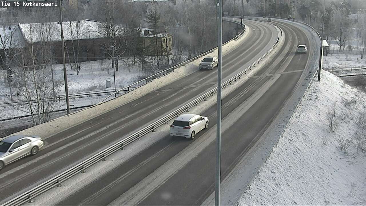Weather Camera Image Road 15 Kotka, Kotkansaari, Kotka, Kymenlaakso