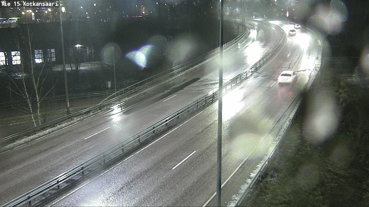 Weather Camera Image Väg 15 Kotka, Kotkansaari, Kotka, Kymenlaakso