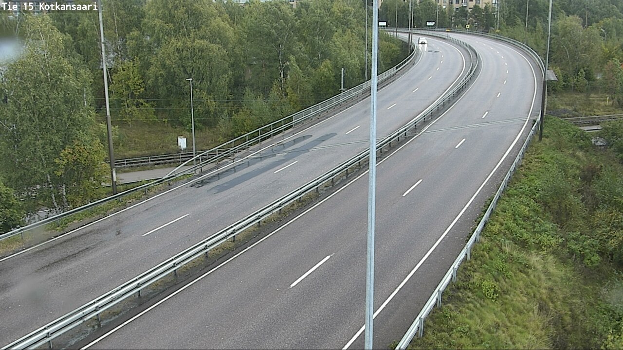 Weather Camera Image Road 15 Kotka, Kotkansaari, Kotka, Kymenlaakso