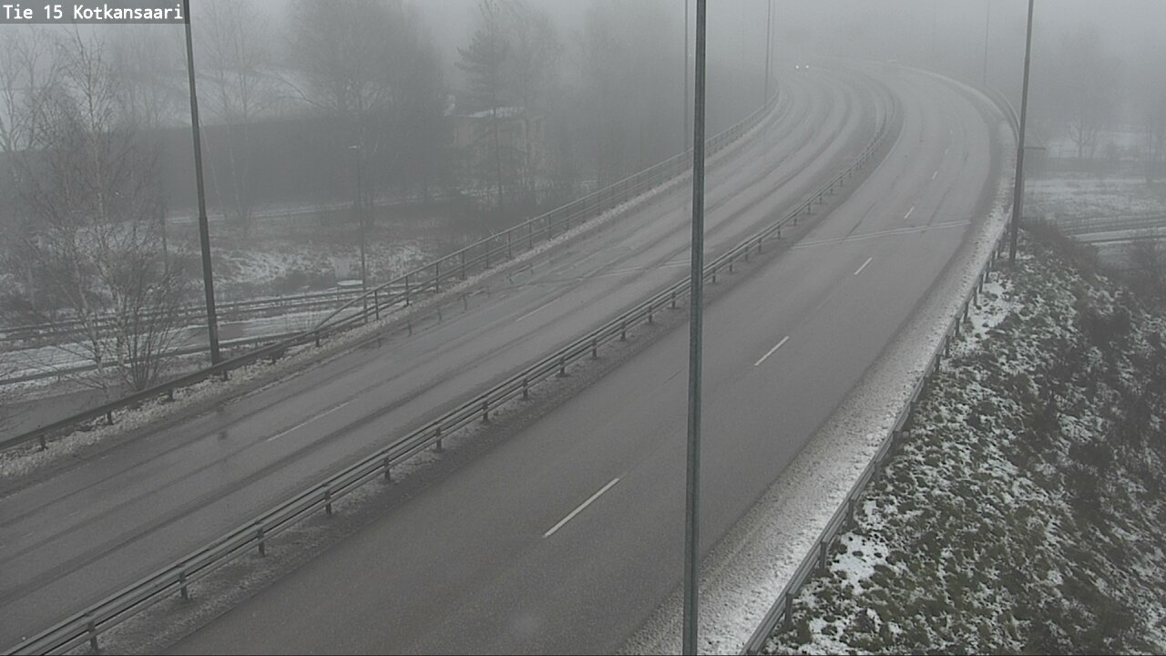 Weather Camera Image Väg 15 Kotka, Kotkansaari, Kotka, Kymenlaakso