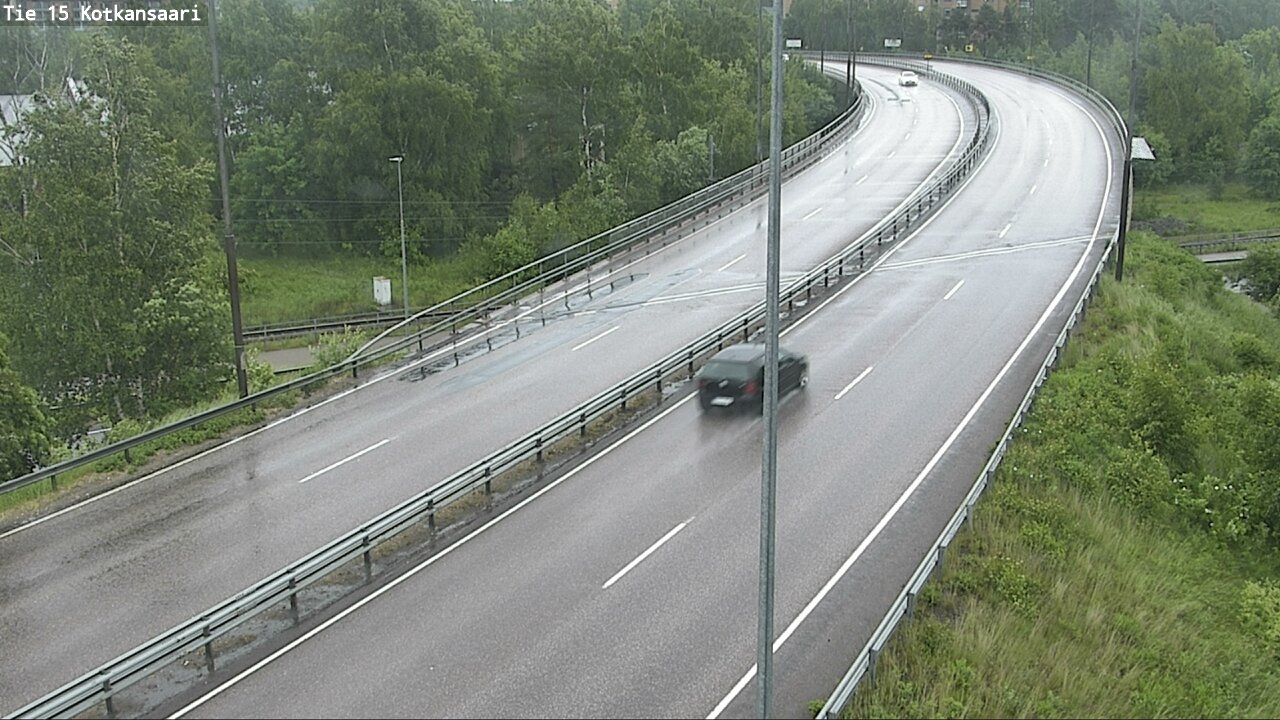 Weather Camera Image Road 15 Kotka, Kotkansaari, Kotka, Kymenlaakso