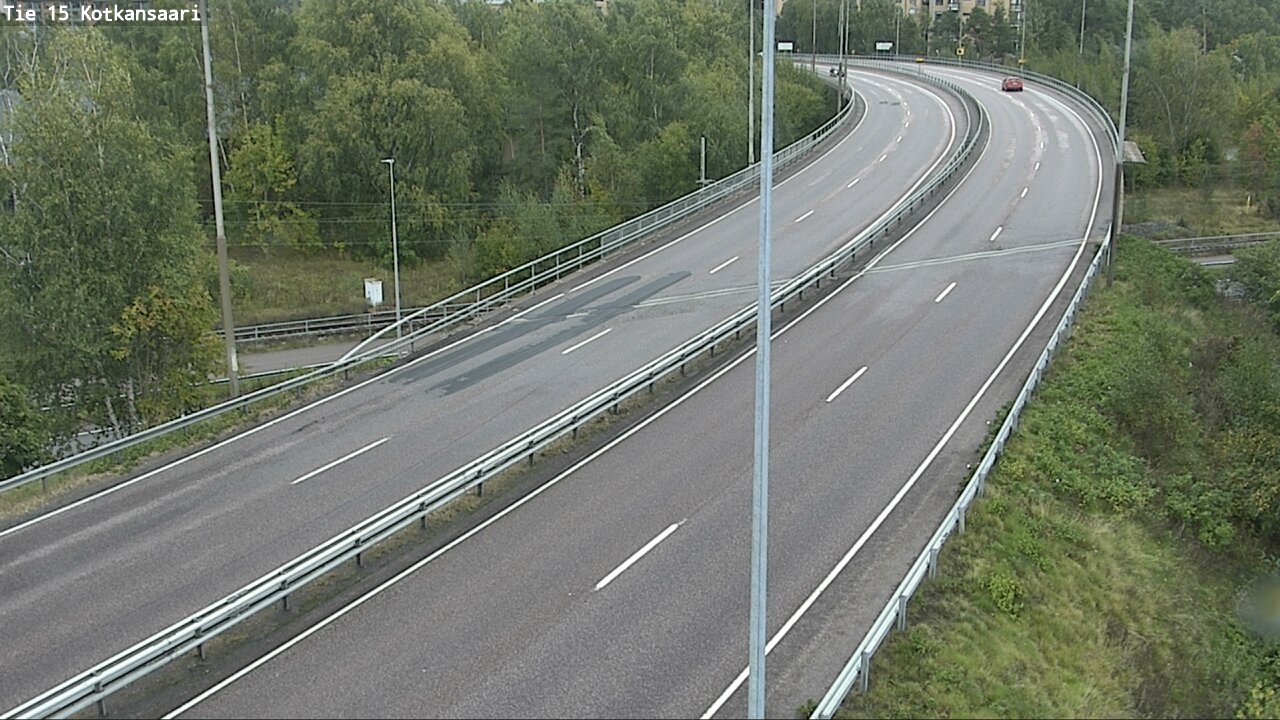 Weather Camera Image Road 15 Kotka, Kotkansaari, Kotka, Kymenlaakso
