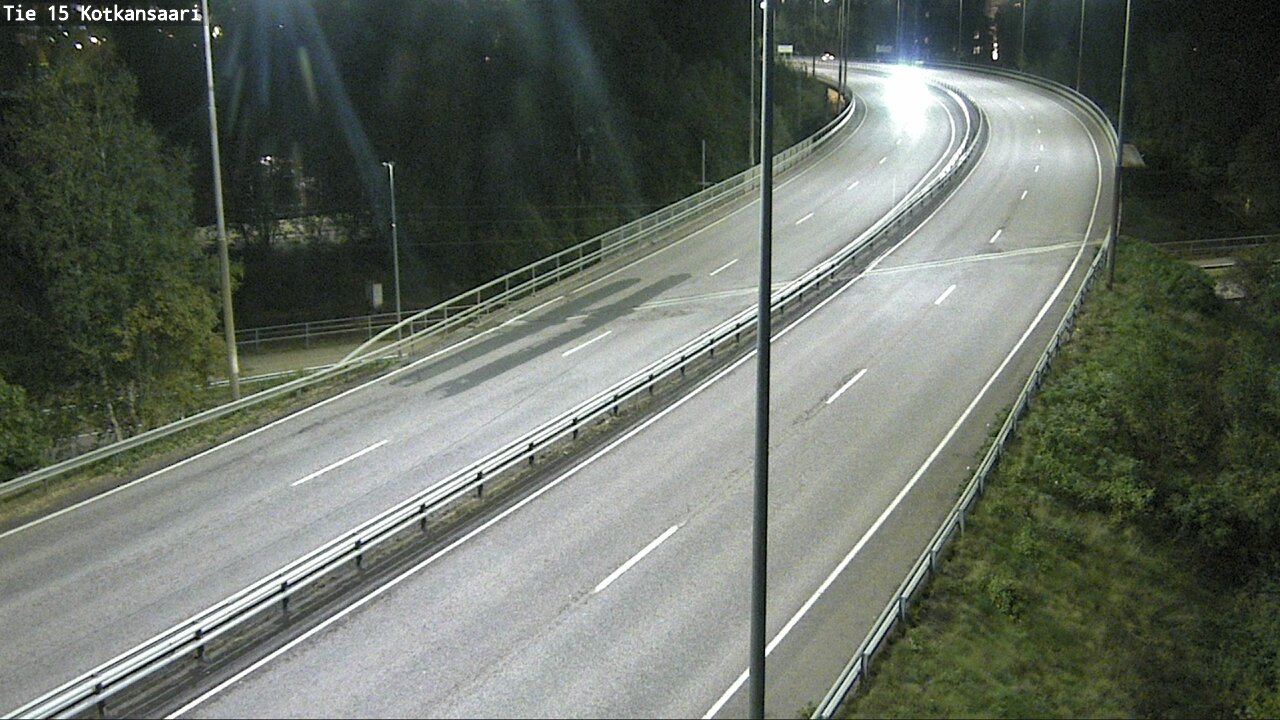 Weather Camera Image Road 15 Kotka, Kotkansaari, Kotka, Kymenlaakso