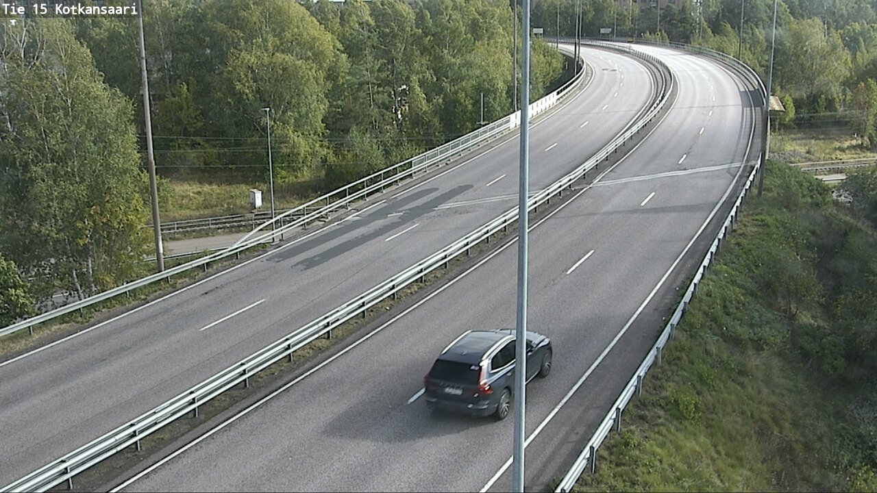 Weather Camera Image Road 15 Kotka, Kotkansaari, Kotka, Kymenlaakso