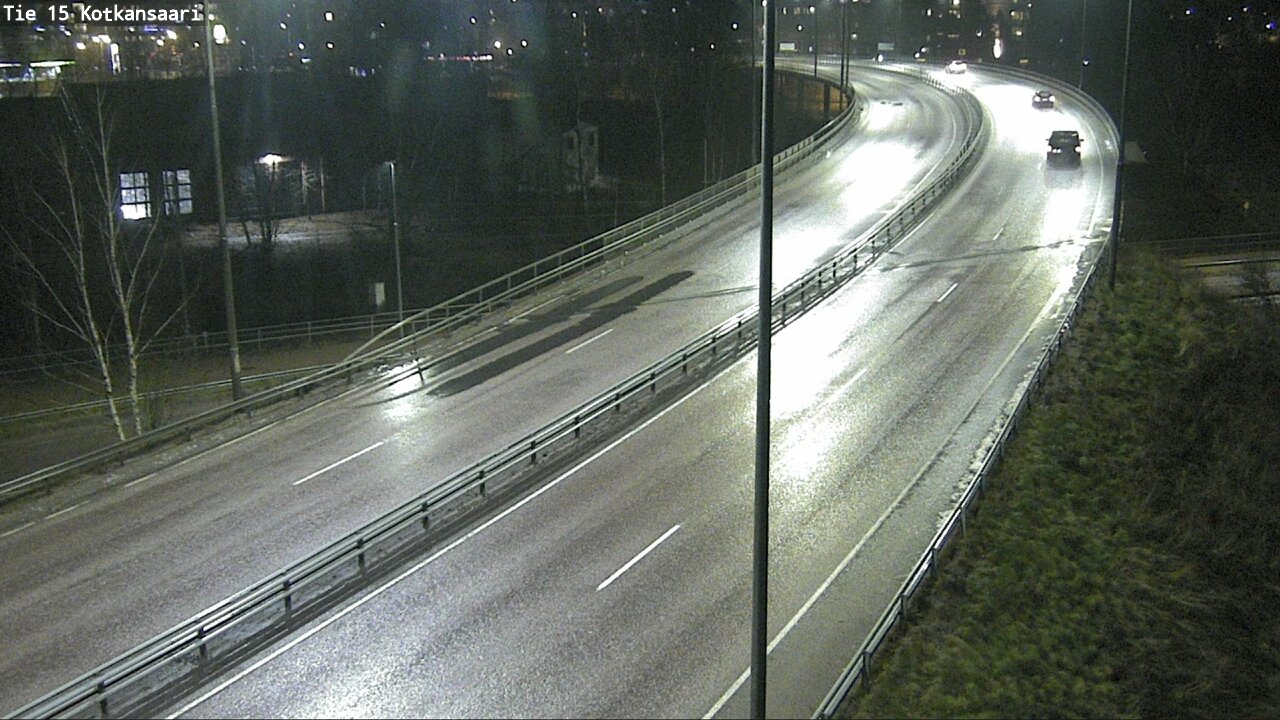Weather Camera Image Väg 15 Kotka, Kotkansaari, Kotka, Kymenlaakso
