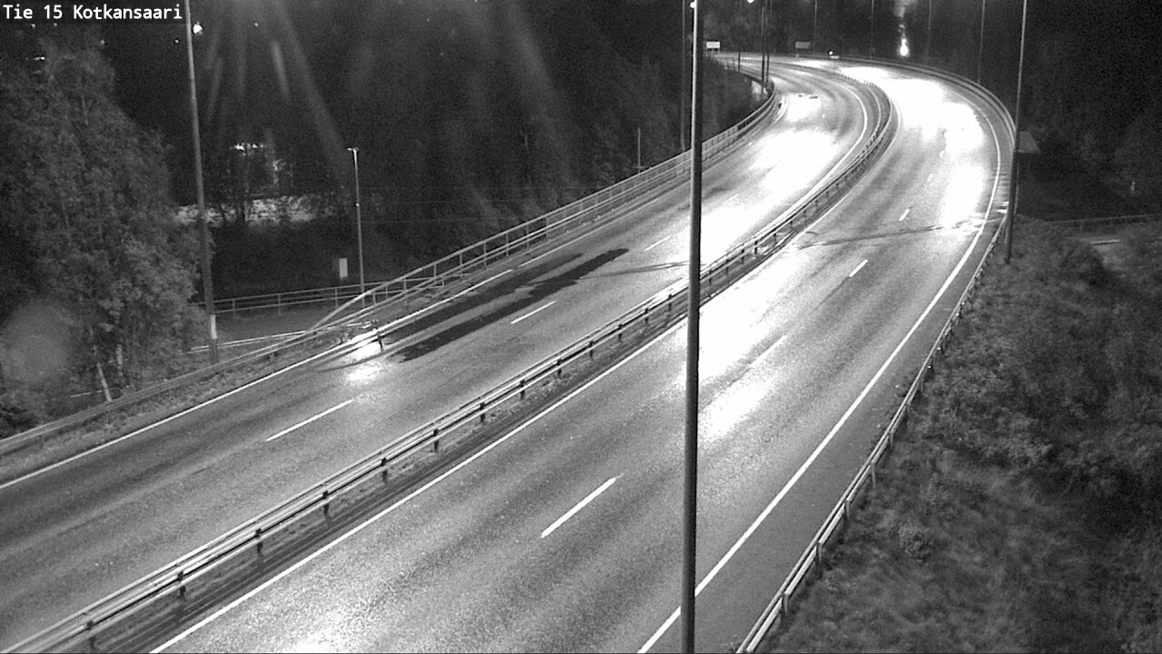 Weather Camera Image Road 15 Kotka, Kotkansaari, Kotka, Kymenlaakso