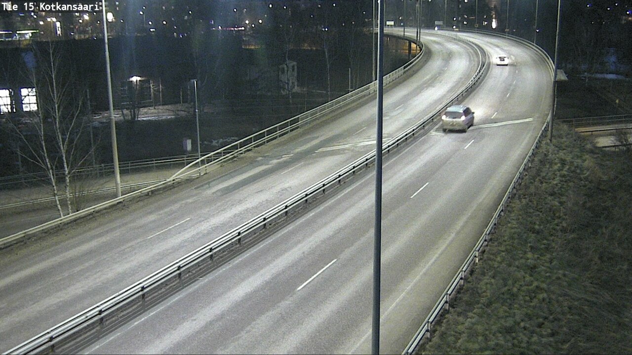 Weather Camera Image Road 15 Kotka, Kotkansaari, Kotka, Kymenlaakso